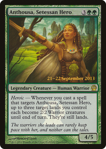 Anthousa, Setessan Hero [Theros Prerelease Promos] - The Mythic Store | 24h Order Processing
