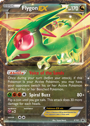 Flygon EX (XY61) [XY: Black Star Promos] - The Mythic Store | 24h Order Processing