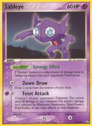 Sableye (22/108) [EX: Power Keepers] - The Mythic Store | 24h Order Processing