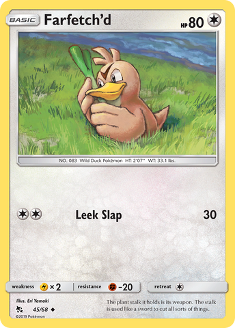 Farfetch'd (45/68) [Sun & Moon: Hidden Fates] - The Mythic Store | 24h Order Processing