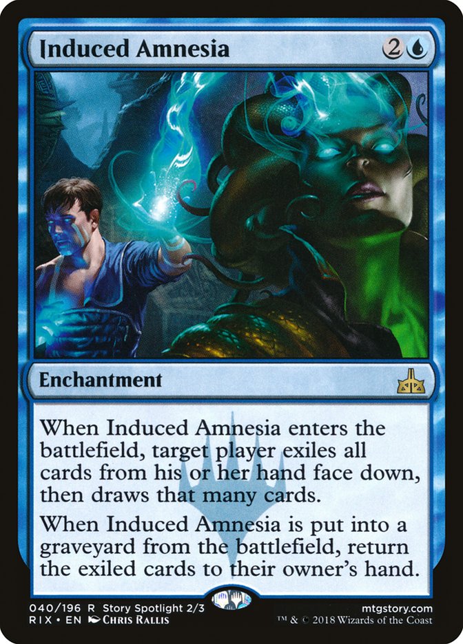 Induced Amnesia [Rivals of Ixalan] - The Mythic Store | 24h Order Processing