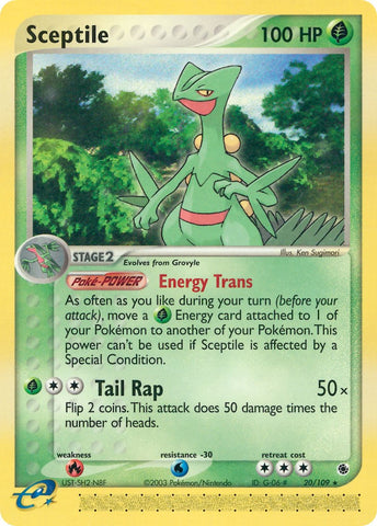 Sceptile (20/109) [EX: Ruby & Sapphire] - The Mythic Store | 24h Order Processing