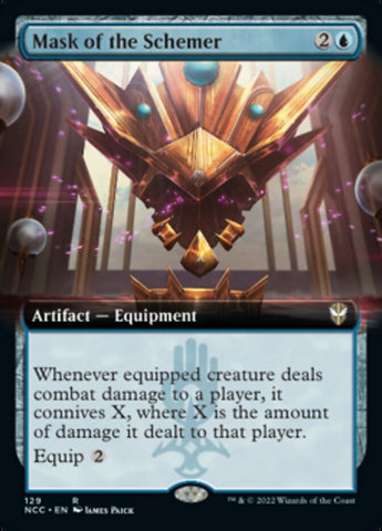 Mask of the Schemer (Extended Art) [Streets of New Capenna Commander] - The Mythic Store | 24h Order Processing