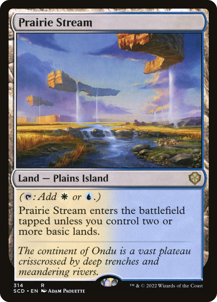 Prairie Stream [Starter Commander Decks] - The Mythic Store | 24h Order Processing