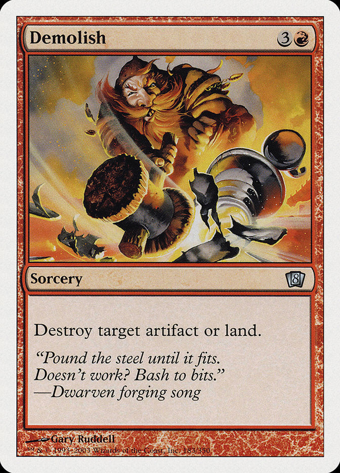 Demolish [Eighth Edition] - The Mythic Store | 24h Order Processing