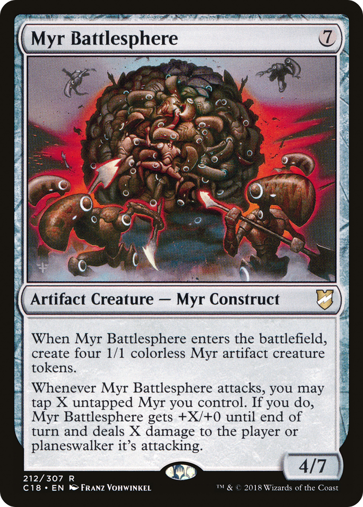 Myr Battlesphere [Commander 2018] - The Mythic Store | 24h Order Processing