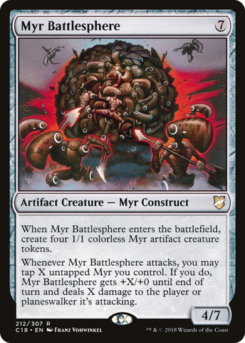 Myr Battlesphere [Commander 2018] - The Mythic Store | 24h Order Processing