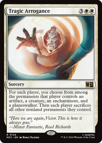 Tragic Arrogance (Surge Foil) [Marvel Super Heroes Commander] - The Mythic Store | 24h Order Processing