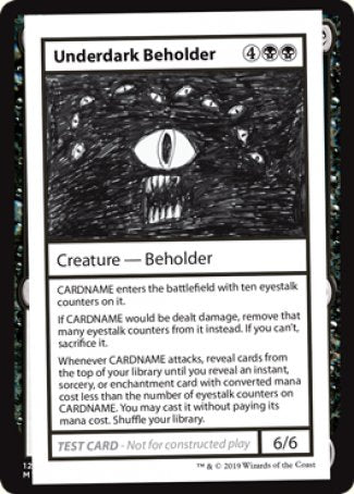 Underdark Beholder (2021 Edition) [Mystery Booster Playtest Cards] - The Mythic Store | 24h Order Processing