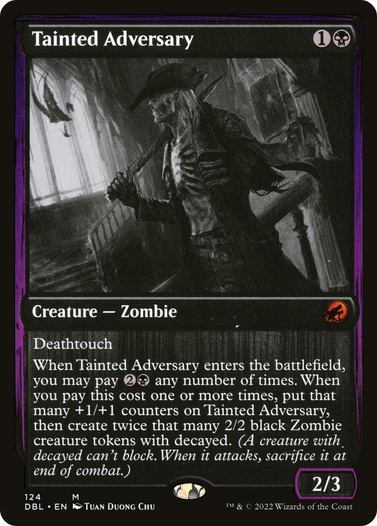Tainted Adversary [Innistrad: Double Feature] - The Mythic Store | 24h Order Processing