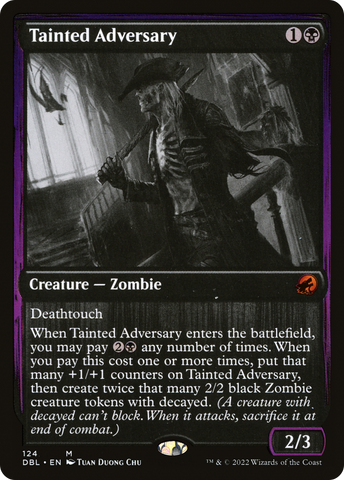 Tainted Adversary [Innistrad: Double Feature] - The Mythic Store | 24h Order Processing