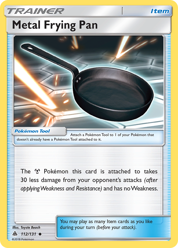 Metal Frying Pan (112/131) [Sun & Moon: Forbidden Light] - The Mythic Store | 24h Order Processing