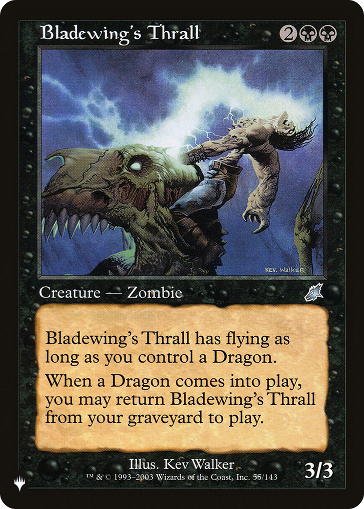 Bladewing's Thrall [The List Reprints] - The Mythic Store | 24h Order Processing