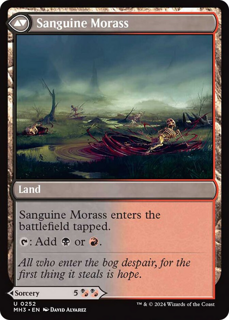 Bloodsoaked Insight // Sanguine Morass [Modern Horizons 3] - The Mythic Store | 24h Order Processing