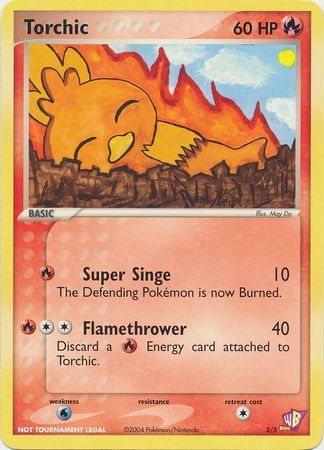 Torchic (3/5) [Kids WB Promos] - The Mythic Store | 24h Order Processing