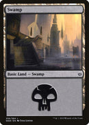 Swamp (256) [War of the Spark] - The Mythic Store | 24h Order Processing