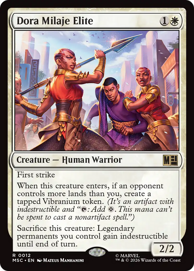 Dora Milaje Elite [Marvel Super Heroes Commander] - The Mythic Store | 24h Order Processing