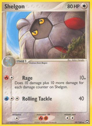 Shelgon (39/108) [EX: Power Keepers] - The Mythic Store | 24h Order Processing