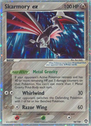 Skarmory ex (98/108) [EX: Power Keepers] - The Mythic Store | 24h Order Processing