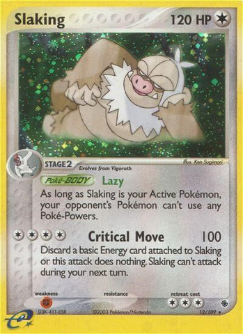 Slaking (12/109) [EX: Ruby & Sapphire] - The Mythic Store | 24h Order Processing