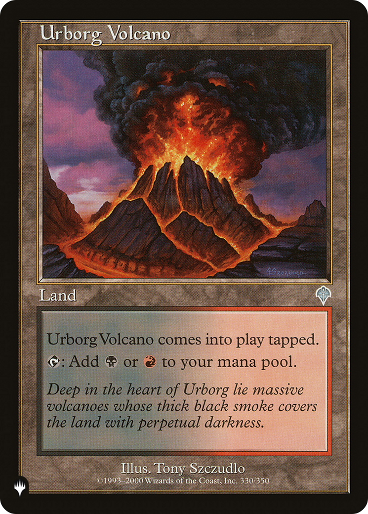 Urborg Volcano [The List Reprints] - The Mythic Store | 24h Order Processing