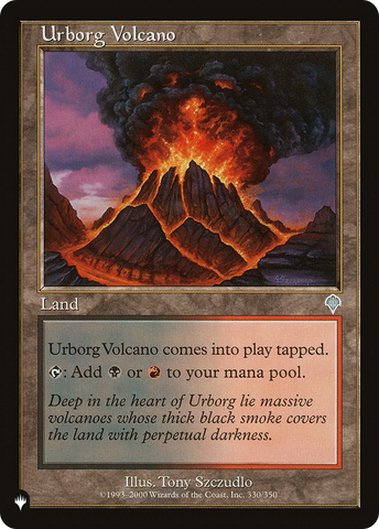 Urborg Volcano [The List] - The Mythic Store | 24h Order Processing