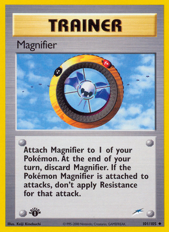 Magnifier (101/105) [Neo Destiny 1st Edition] - The Mythic Store | 24h Order Processing