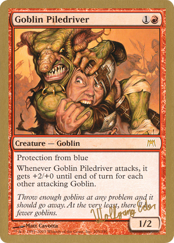 Goblin Piledriver (Wolfgang Eder) [World Championship Decks 2003] - The Mythic Store | 24h Order Processing