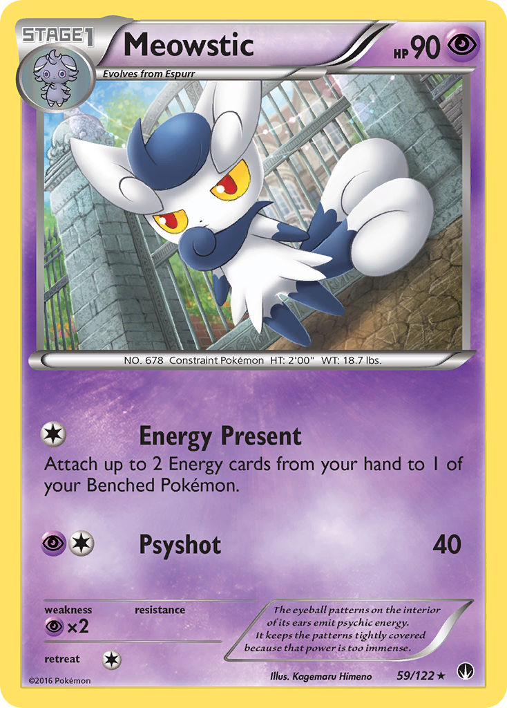 Meowstic (59/122) [XY: BREAKpoint] - The Mythic Store | 24h Order Processing