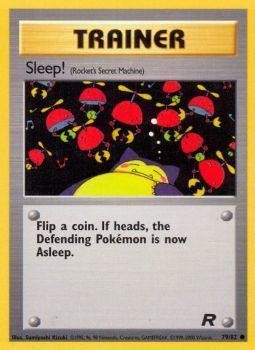 Sleep! (79/82) [Team Rocket Unlimited] - The Mythic Store | 24h Order Processing