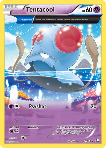 Tentacool (71/160) [XY: Primal Clash] - The Mythic Store | 24h Order Processing