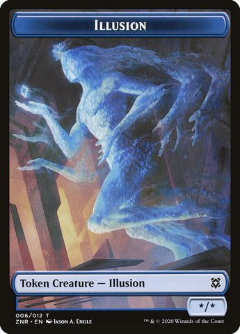 Illusion (006) // Clue (016) Double-Sided Token [Challenger Decks 2022 Tokens] - The Mythic Store | 24h Order Processing