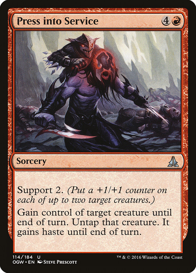 Press into Service [Oath of the Gatewatch] - The Mythic Store | 24h Order Processing