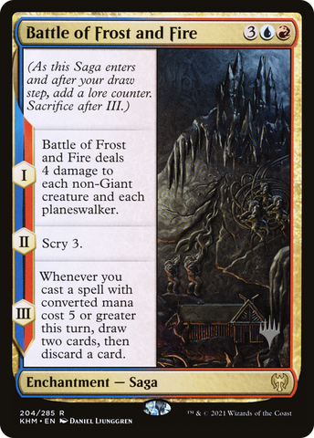 Battle of Frost and Fire (Promo Pack) [Kaldheim Promos] - The Mythic Store | 24h Order Processing