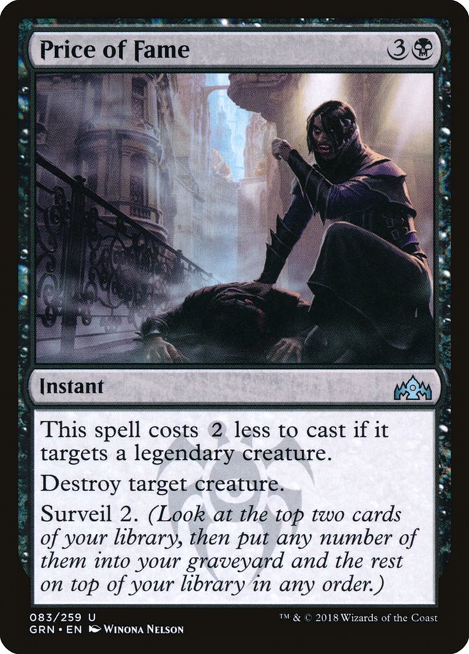 Price of Fame [Guilds of Ravnica] - The Mythic Store | 24h Order Processing