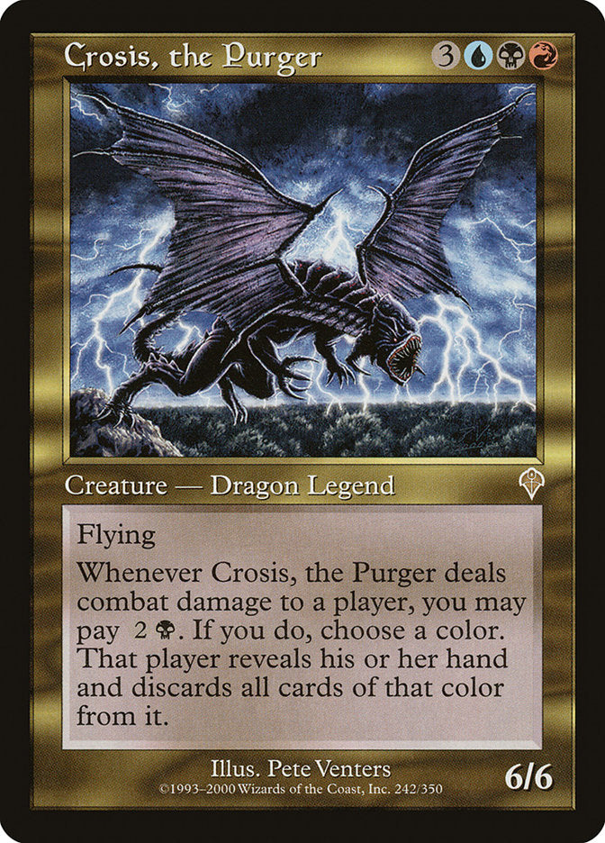 Crosis, the Purger [Invasion] - The Mythic Store | 24h Order Processing
