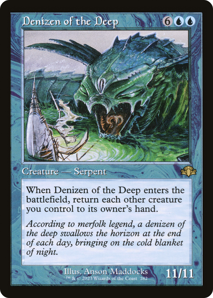 Denizen of the Deep (Retro) [Dominaria Remastered] - The Mythic Store | 24h Order Processing