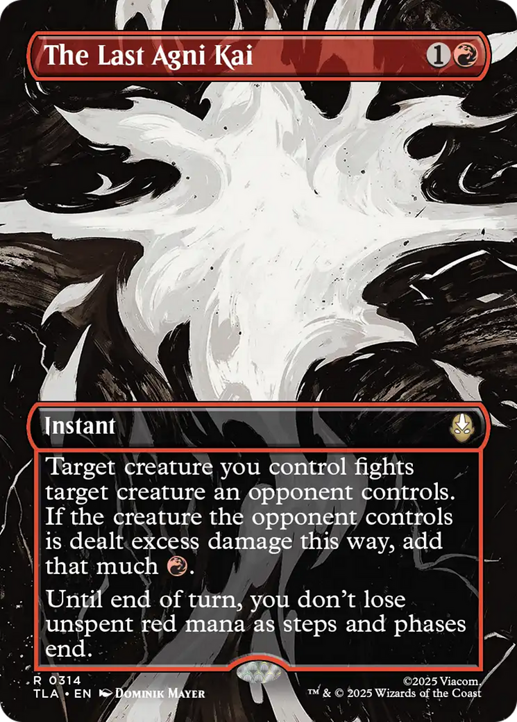 The Last Agni Kai (Borderless) [Avatar: The Last Airbender] - The Mythic Store | 24h Order Processing