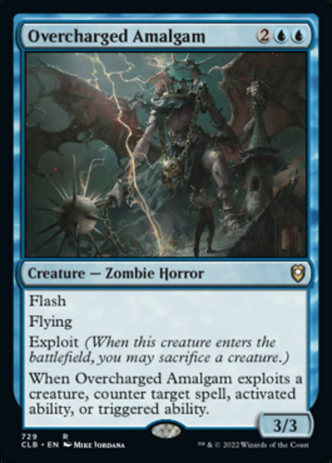 Overcharged Amalgam [Commander Legends: Battle for Baldur's Gate] - The Mythic Store | 24h Order Processing