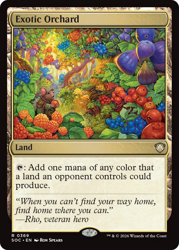 Exotic Orchard [Secrets of Strixhaven Commander] - The Mythic Store | 24h Order Processing