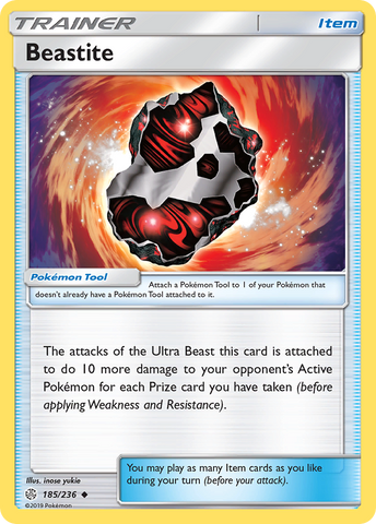 Beastite (185/236) [Sun & Moon: Cosmic Eclipse] - The Mythic Store | 24h Order Processing