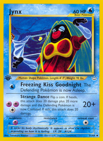 Jynx (31/64) [Neo Revelation 1st Edition] - The Mythic Store | 24h Order Processing