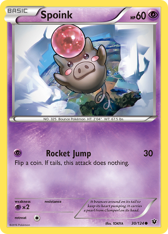 Spoink (30/124) [XY: Fates Collide] - The Mythic Store | 24h Order Processing