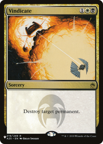 Vindicate [The List] - The Mythic Store | 24h Order Processing
