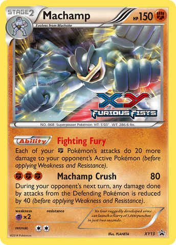 Machamp (XY13) [XY: Black Star Promos] - The Mythic Store | 24h Order Processing