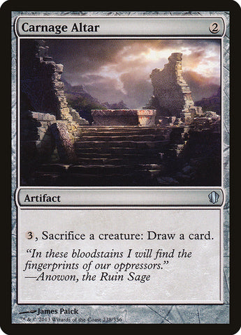 Carnage Altar [Commander 2013] - The Mythic Store | 24h Order Processing