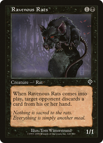 Ravenous Rats [Invasion] - The Mythic Store | 24h Order Processing