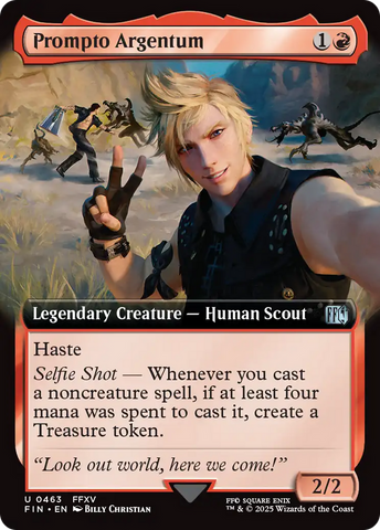 Prompto Argentum (Extended Art) [FINAL FANTASY] - The Mythic Store | 24h Order Processing
