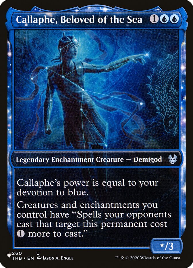 Callaphe, Beloved of the Sea (Showcase) [The List] - The Mythic Store | 24h Order Processing