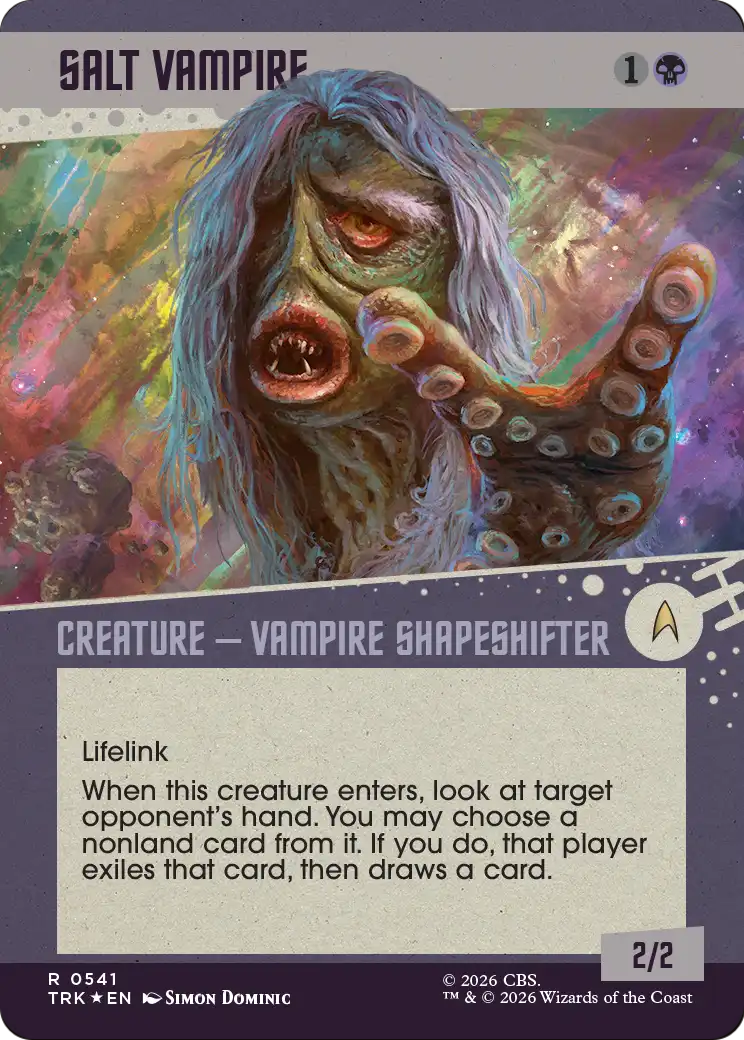 Salt Vampire (Showcase) (Surge Foil) [Star Trek] - The Mythic Store | 24h Order Processing